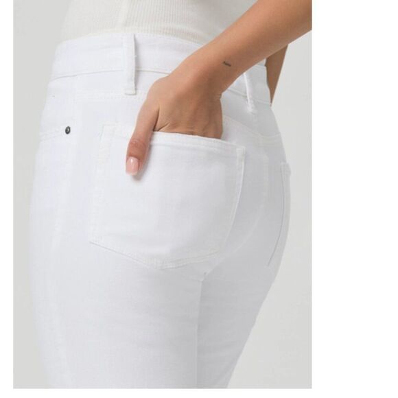 Paige Amber white skinny jeans NWT size 26 NWT - Picture 5 of 12